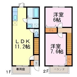 ハイミエールの物件間取画像